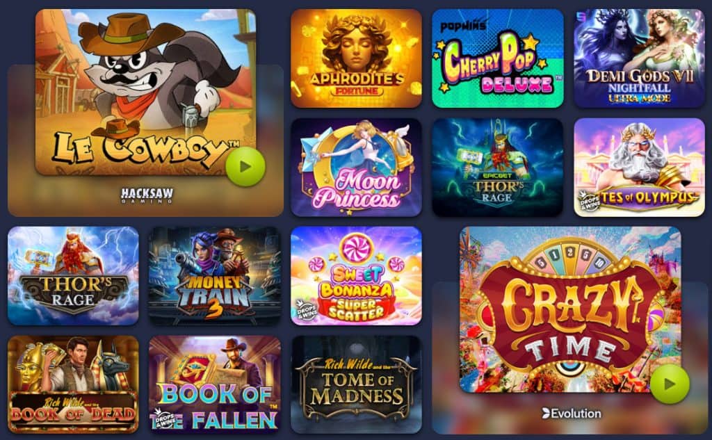 Epicbet slotimängud