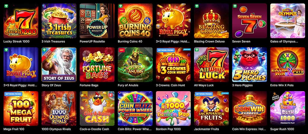 FieryPlay slotimängude